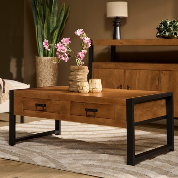 Boaz salontafel 120cm - lades