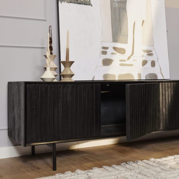 Madison – Tv-meubel 210cm | zwart