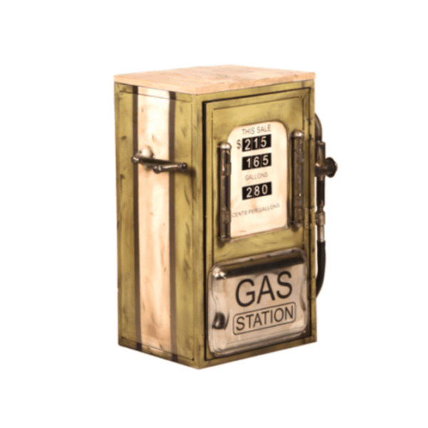 Vintage Gas station - sidetable