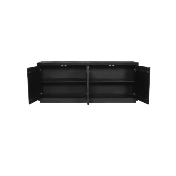 Brussel dressoir | black - 200cm