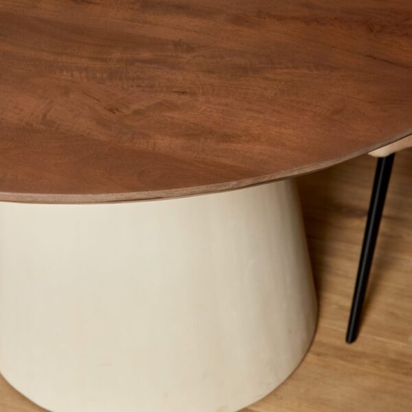 Eettafel | Madison walnut - Brussel Sand