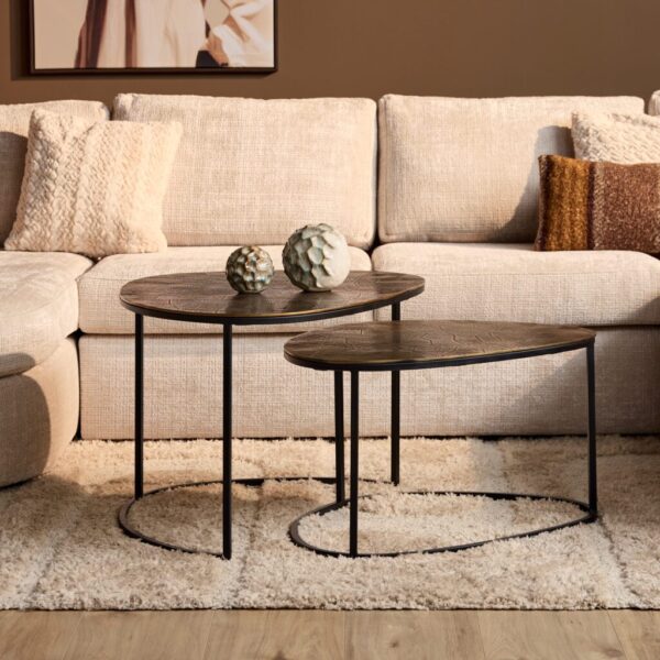 Filou salontafel-set | goud