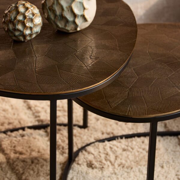 Filou salontafel-set | goud