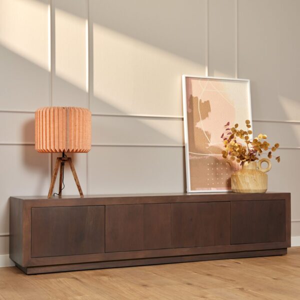 Brussel tv-meubel | walnut 200cm