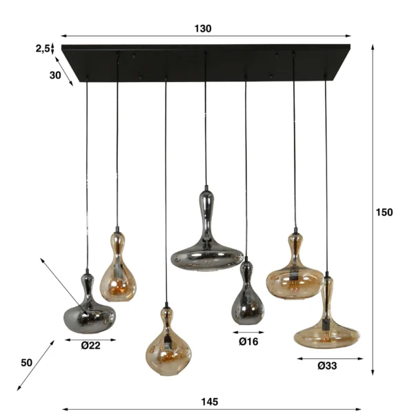 Hanglamp Karaf - Afbeelding 4