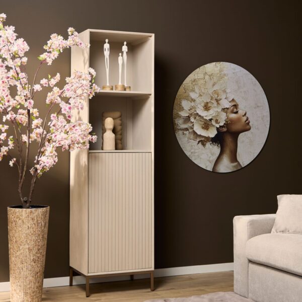 Madison boekenkast 55cm | Sand