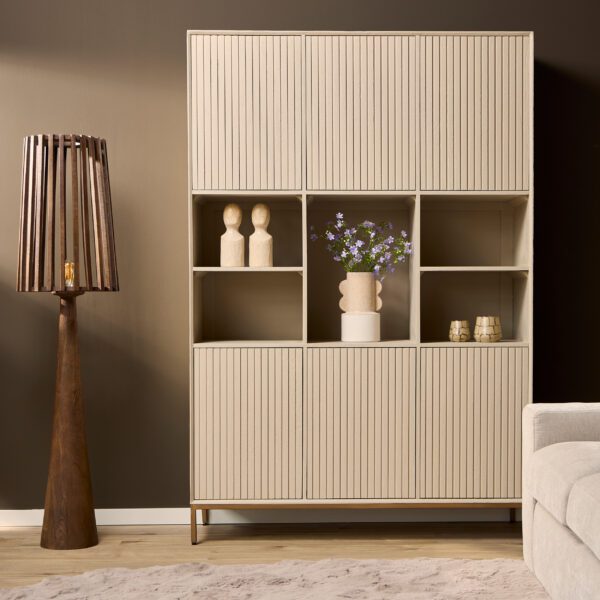 Madison vakkenkast Sand | 135 cm - Afbeelding 5