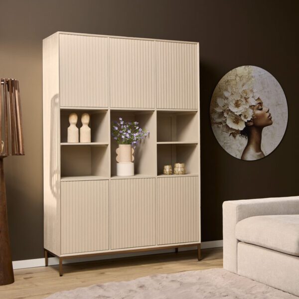 Madison vakkenkast Sand | 135 cm