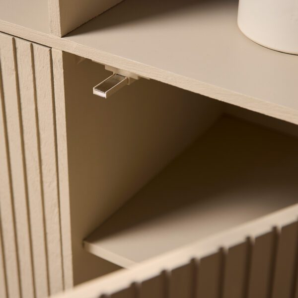 Madison vakkenkast Sand | 135 cm - Afbeelding 3