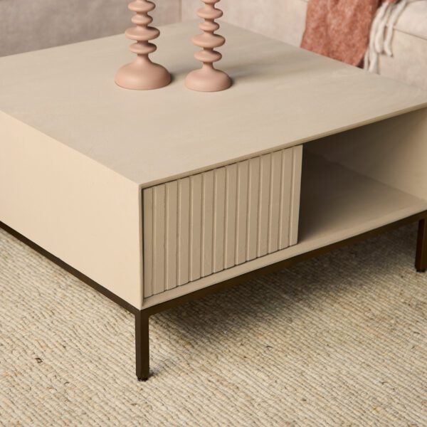 Madison salontafel Sand | Vierkant - Afbeelding 3