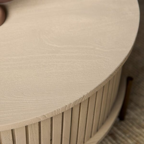 Madison – salontafel 80cm | sand - Afbeelding 2
