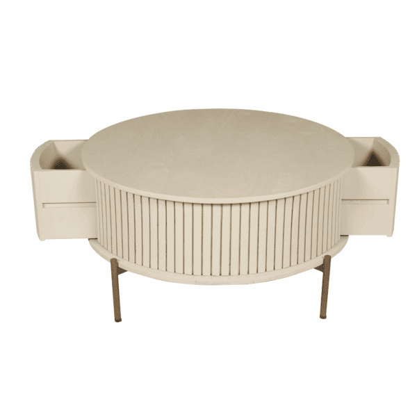Madison – salontafel 80cm | sand - Afbeelding 4