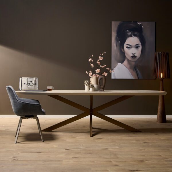 Madison eettafel | Sand 160/200/240/280cm