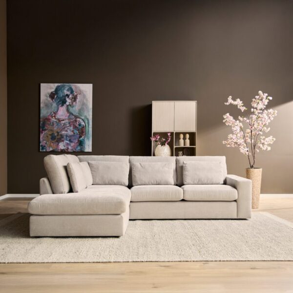Bank Jesse | voorraad | beige - Afbeelding 2
