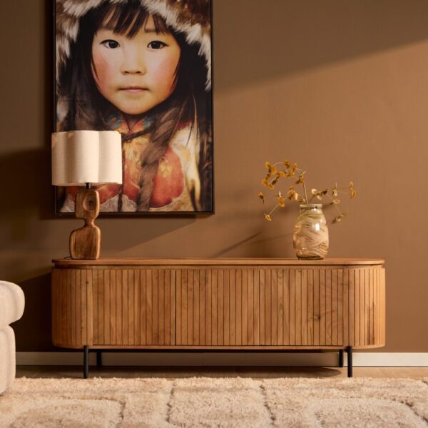 Solana tv-meubel 165cm | naturel