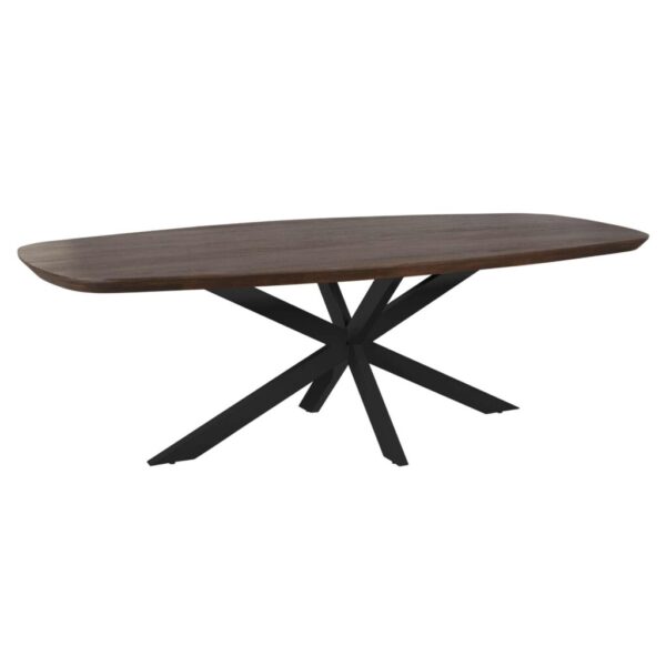 Madison eettafel bruin | deens-ovaal