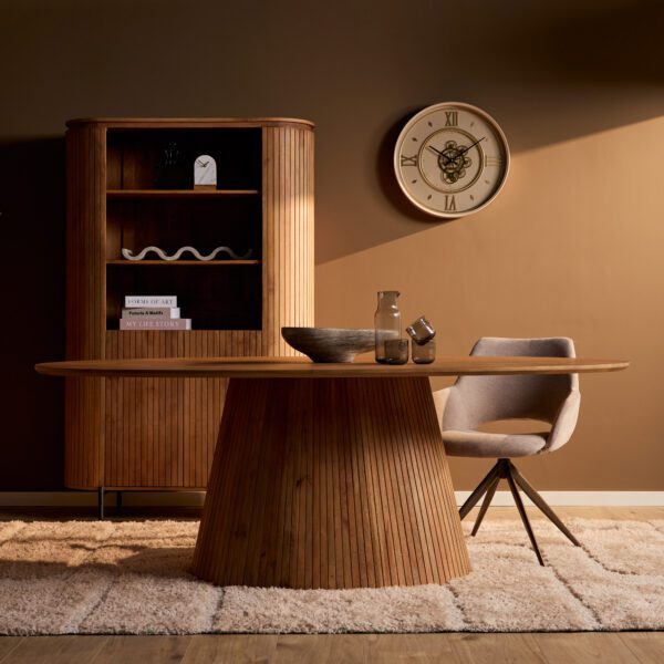 Solana eettafel deens-ovaal | naturel