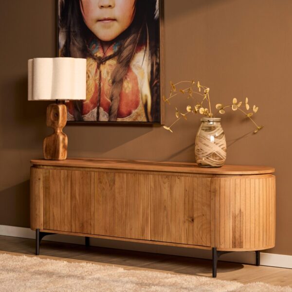 Solana tv-meubel 165cm | naturel