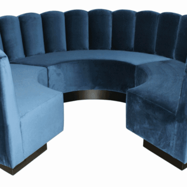 Eetkamerbank Round luxe (maatwerk)