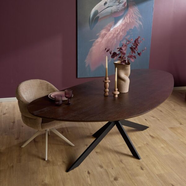 Cloud eettafel | eiken bruin