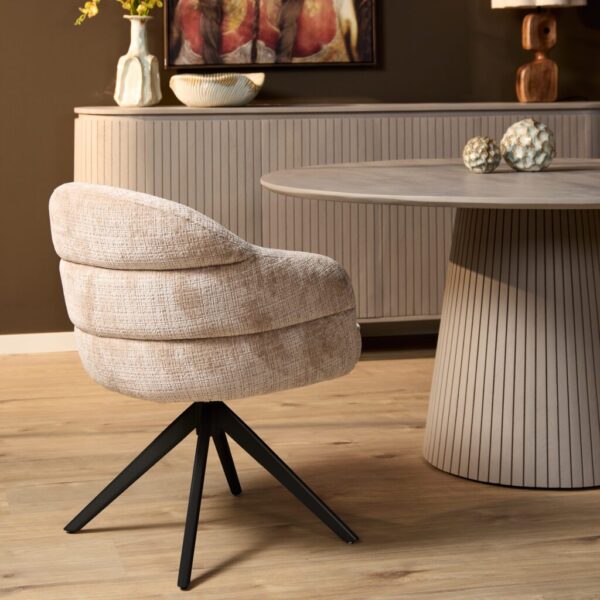 Bella | taupe | zwart