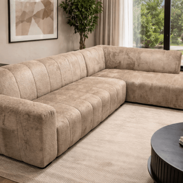 Bank Tetris | voorraad | beige