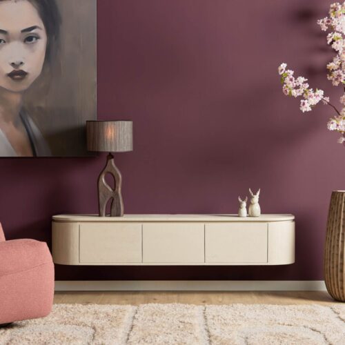 Excellent tv-meubel zwevend | zand