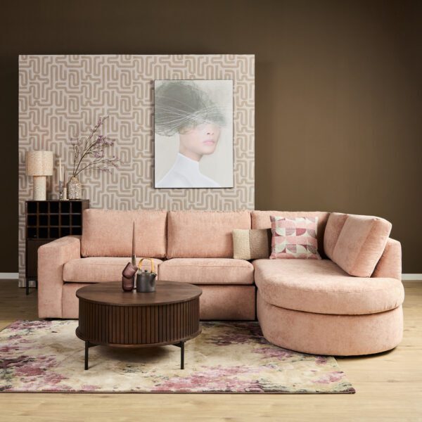 Bank Alma | roze | voorraad