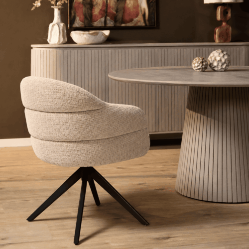 Bella | beige/wit | zwart